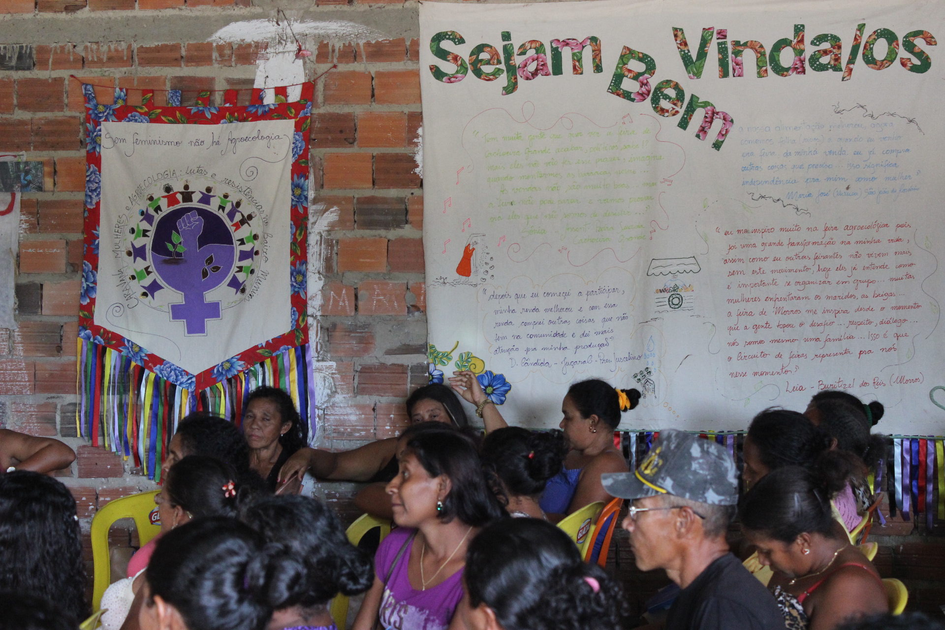 Sem feminismo não há agroecologia — encontro de mulheres